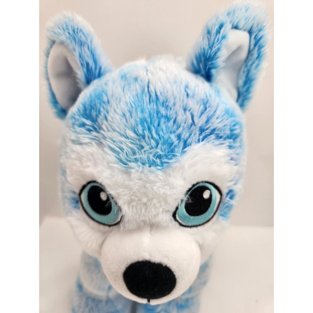 Build-A-Bear Workshop Blue Blast Husky Dog Plush 14" Standing 2019 Retired‎ - Picture 6 of 9